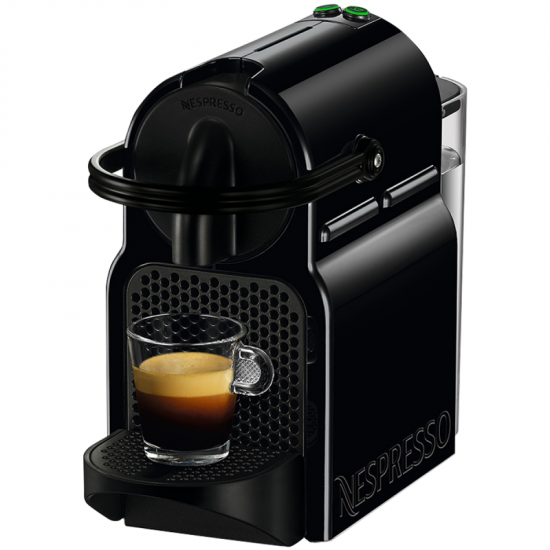 Automat de cafea cu capsule Nespresso Inissia, Black