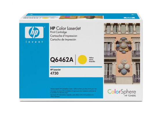 Cartuș original HP Q6462A Yellow