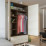 Шкаф для одежды PS Ш-120(2) (120 см), Wenge /Chamonix deschis