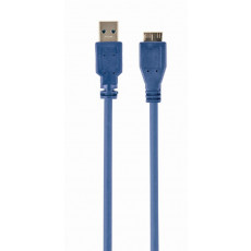 Кабель Cablexpert USB 3.0/Micro BM, Blue (CCP-mUSB3-AMBM-0.5M)