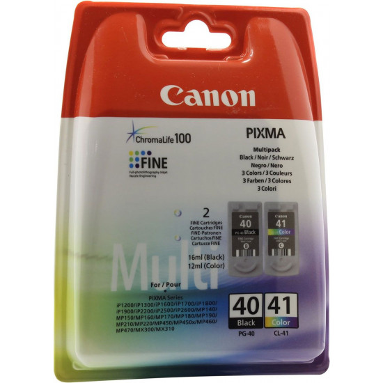 Набор картриджей Canon PG-40+CL-41 Black Оригинальные