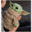 Mattel Star Wars GWD85 Фигурка Mandalorian Baby Yoda, 28см