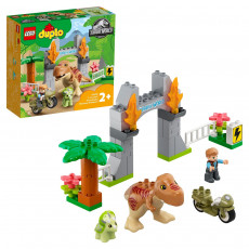 Lego Duplo 10939 Constructor Evadarea dinozurilor T. rex si Triceratops