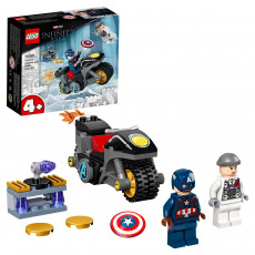 Lego Super Heroes 76189 Constructor Captain America and Hydra Face-Off