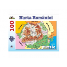 Noriel NOR4674 Puzzle Harta Romaniei 100 piese. Noriel NOR4674 Puzzle Harta Romaniei 100 piese.