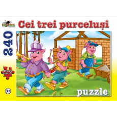 Puzzle Noriel NOR4506 "Cei trei purcelusi" 240 piese. Colectia Povesti Puzzle Noriel NOR4506 "Cei trei purcelusi" 240 piese. Colectia Povesti