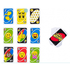 Mattel DYC15 Joc de societate, cărți uno "Uno" Emoticoane Mattel DYC15 Joc de societate, cărți uno "Uno" Emoticoane