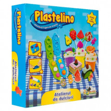 Noriel NOR0354 Set de plastilina "Atelierul de Dulciuri" Noriel NOR0354 Set de plastilina "Atelierul de Dulciuri"