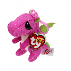 Ty TY35031 Jucarie de plus-breloc "Dragonul roz Darla" 8,5 cm Ty TY35031 Jucarie de plus-breloc "Dragonul roz Darla" 8,5 cm