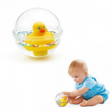 Mattel Fisher Price DVH21 Ratusca in minge din plastic transparent Mattel Fisher Price DVH21 Ratusca in minge din plastic transparent