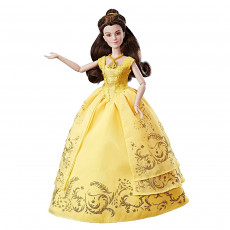 Hasbro Disney Princess B9166 Papusa Belle magică în rochie de bal, 29 cm Hasbro Disney Princess B9166 Papusa Belle magică în rochie de bal, 29 cm