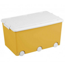 Tega Container pentru jucarii Dark Yellow PW-001-124