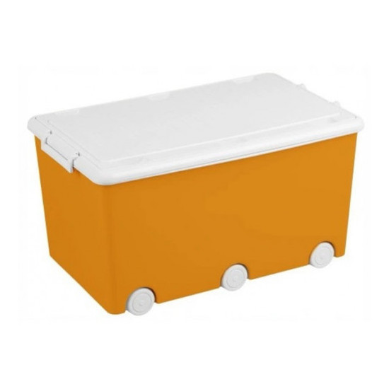 Tega Container pentru jucarii mustard PW-001-166