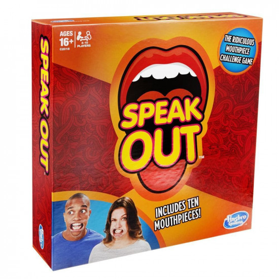 Hasbro C2018  Joc de societate: Speak Out ( In gura mare )