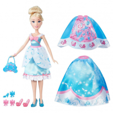 Hasbro Disney Princess B5312 Papusa Rapunzel cu Rochita Fashion/Cenusareasa si rochie de bal Hasbro Disney Princess B5312 Papusa Rapunzel cu Rochita Fashion/Cenusareasa si rochie de bal