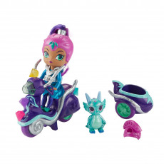 Mattel Shimmer and Shine FHN31 Shimmer si Shine papusa Zeta pe scuter Mattel Shimmer and Shine FHN31 Shimmer si Shine papusa Zeta pe scuter