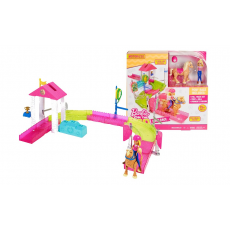 Mattel Barbie FHV66 Set de joaca Barbie si pista de curse cu ponei seria "On the Go" Mattel Barbie FHV66 Set de joaca Barbie si pista de curse cu ponei seria "On the Go"
