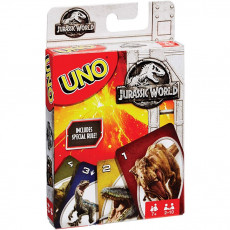 Mattel FLK66 Joc de cărți "UNO" clasic , Jurassic World Card Game Mattel FLK66 Joc de cărți "UNO" clasic , Jurassic World Card Game