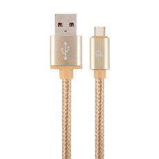 Кабель Cablexpert USB 2.0/USB Type-C, Gold (CCB-mUSB2B-AMCM-6-G)