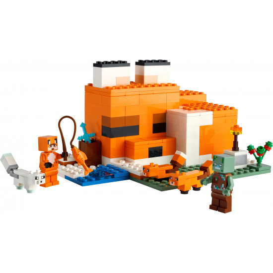 Lego Minecraft 21178 Constructor Vizuina vulpilor