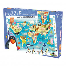 Noriel NOR3072 Puzzle Noriel Lumea Vesela - Harta prietenilor 2017 (240 piese) Noriel NOR3072 Puzzle Noriel Lumea Vesela - Harta prietenilor 2017 (240 piese)