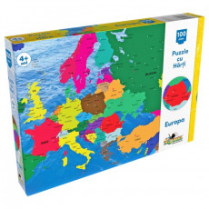 Noriel NOR2808 Puzzle Noriel cu harti 100 de piese - Harta Europei Noriel NOR2808 Puzzle Noriel cu harti 100 de piese - Harta Europei