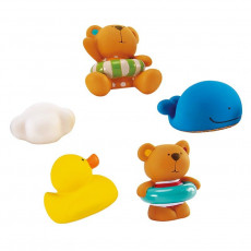 Hape E0201A Set pentru baie Teddy si prietenii Hape E0201A Set pentru baie Teddy si prietenii