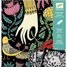 Djeco DJ09626 Set pentru desen - Tara minunilor "Coloring velzet (Wonderland)" Djeco DJ09626 Set pentru desen - Tara minunilor "Coloring velzet (Wonderland)"