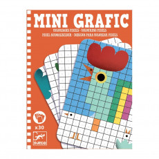 Djeco DJ05388 Set pentru creativitate: Mini grafic "Pixeli". MiniGrafic. Coloring pixel Djeco DJ05388 Set pentru creativitate: Mini grafic "Pixeli". MiniGrafic. Coloring pixel