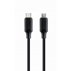 Cablu Cablexpert USB Type-C/micro-USB, Black (CC-USB2-CMMBM-1.5M)