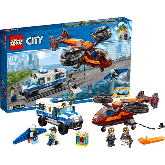 Lego City 60209 Воздушная полиция: кража бриллиантов