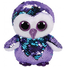TY TY36439 Jucarie de plus Bufnita violeta MOONLIGHT 24 cm TY TY36439 Jucarie de plus Bufnita violeta MOONLIGHT 24 cm