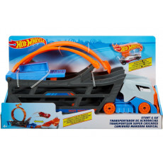 Mattel Hot Wheels GCK38 Set de joaca Camion transformer "Track builder" Mattel Hot Wheels GCK38 Set de joaca Camion transformer "Track builder"
