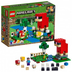 Lego Minecraft 21153 Ferma cu oi Lego Minecraft 21153 Ferma cu oi