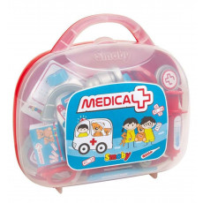 SMOBY 340100 Trusă medicală Smoby cu accesorii SMOBY 340100 Trusă medicală Smoby cu accesorii