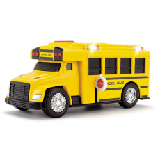 Dickie 3302017 Autobuz școlar cu lumină și sunet, 15 cm Dickie 3302017 Autobuz școlar cu lumină și sunet, 15 cm