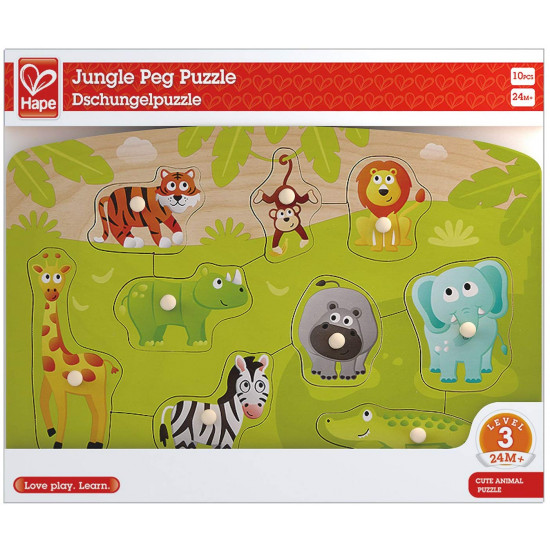 Hape E1405a Puzzle Jungle Cumpăra In Chișinău Moldova Uno Md