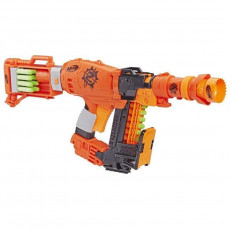 HASBRO E6163 Blaster Nerf Zombie Nailbiter Zoom & Doom HASBRO E6163 Blaster Nerf Zombie Nailbiter Zoom & Doom