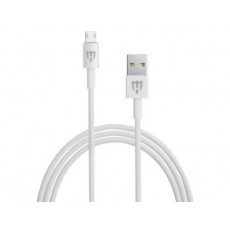 Cablu HELMET HL-111W MicroUSB, White Cablu HELMET HL-111W MicroUSB, White