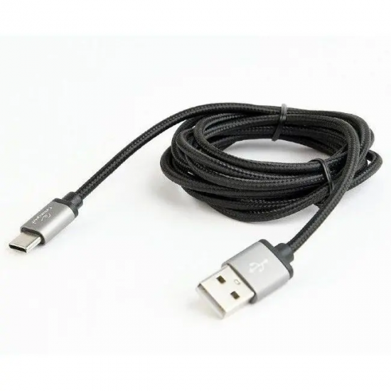 Cablu Cablexpert USB 2.0/USB Type-C, Black (CCB-mUSB2B-AMCM-6)
