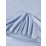 Lenjerie de pat Cottony Stripe Satin Light Blue (2 persoane/Satin de Lux)