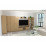 Dulap FabrikHome Emerson (52 cm) inchis, Stejar inchis