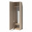 Dulap oficiu FabrikHome Office Line №6 (50 cm), Stejar Sonoma