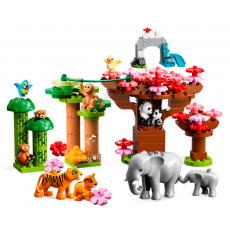 Lego Duplo 10974 Constructor Animale sălbatice din Asia