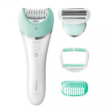 Epilator Philips BRE620/00, White/Green Epilator Philips BRE620/00, White/Green
