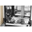 Maşina de spalat vase standard Indesit DSCFE 1B10 S Gray