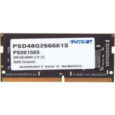 Modul de memorie DDR4 8GB Patriot Signature Line PSD48G266681S (SO-DIMM/2666 MHz)