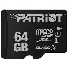 Карта памяти microSDXC 64 ГБ Patriot LX (PSF64GMCSDXC10)