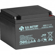Аккумулятор для резервного питания BB Battery HR33-12, 12 В 33 Ач