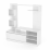 Living Kompanit Milana (150 cm), White